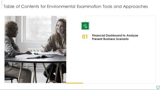 Environmental Examination Tools And Approaches Ppt PowerPoint Presentation Complete With Slides
