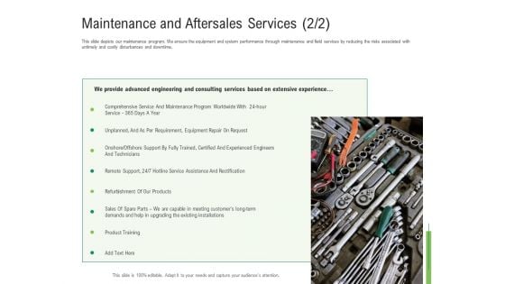 Environmental Friendly Technology Maintenance And Aftersales Services Year Structure PDF Environmental Friendly Technology Maintenance And Aftersales Services Year Structure PDF