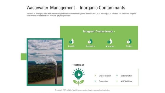 Environmental Friendly Technology Wastewater Management Inorganic Contaminants Guidelines PDF
