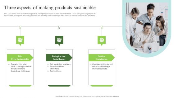 Environmental Marketing Three Aspects Of Making Products Sustainable Download PDF