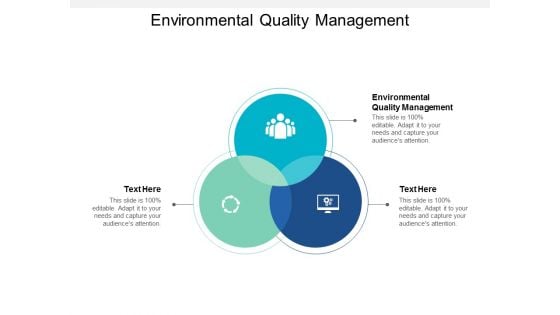 Environmental Quality Management Ppt Powerpoint Presentation Picture Cpb