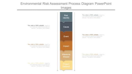 Environmental Risk Assessment Process Diagram Powerpoint Images