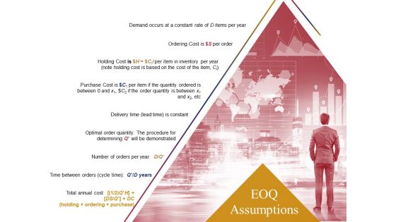 Eoq Assumptions Ppt PowerPoint Presentation Gallery Guidelines