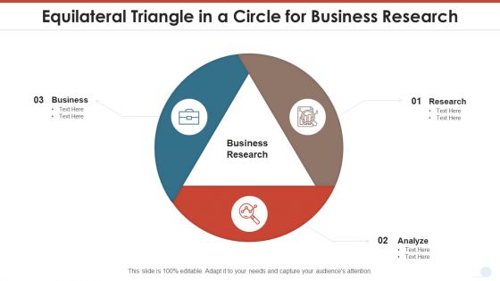 Equilateral Triangle In A Circle For Business Research Elements PDF