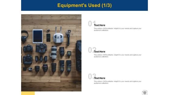 Equipments Used Technology Ppt PowerPoint Presentation Infographics Sample