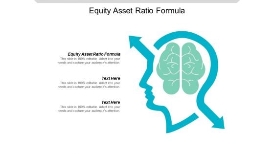 Equity Asset Ratio Formula Ppt Powerpoint Presentation Ideas Influencers Cpb