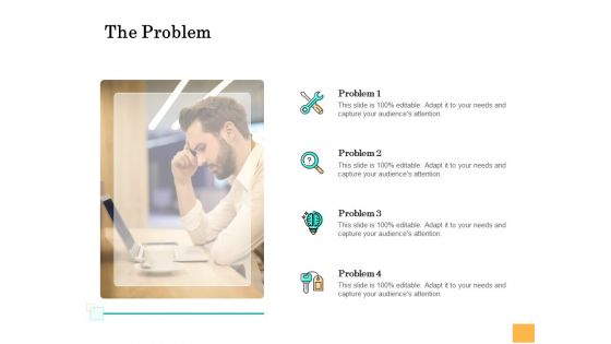 Equity Capital Funding The Problem Ppt Professional Background Designs PDF