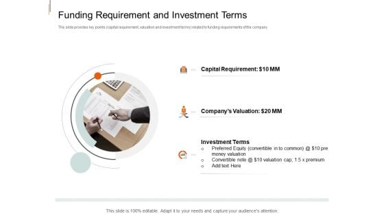 Equity Crowd Investing Funding Requirement And Investment Terms Topics PDF