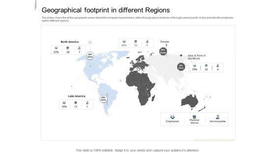 Equity Crowdfunding Pitch Deck Geographical Footprint In Different Regions Rules PDF