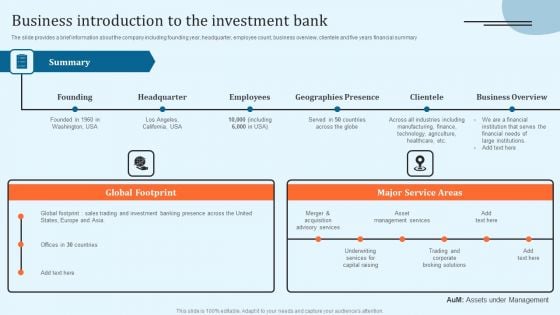 Equity Debt And Convertible Bond Investment Banking Pitch Book Business Introduction To The Investment Bank Ideas PDF