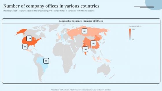 Equity Debt And Convertible Bond Investment Banking Pitch Book Number Of Company Offices In Various Countries Designs PDF