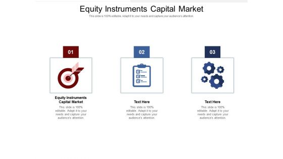 Equity Instruments Capital Market Ppt PowerPoint Presentation File Smartart Cpb Pdf