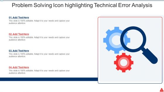 Error Icon Ppt PowerPoint Presentation Complete Deck With Slides