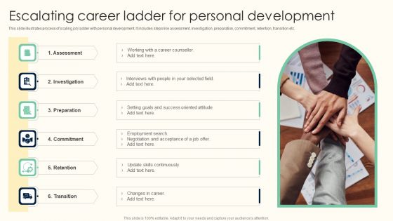 Escalating Career Ladder For Personal Development Topics PDF