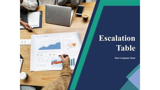 Escalation Table Ppt PowerPoint Presentation Complete Deck With Slides