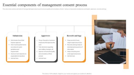 Essential Components Of Management Consent Process Demonstration PDF