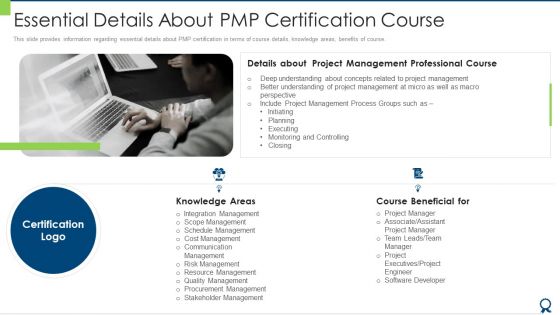 Essential Details About PMP Certification Course Designs PDF