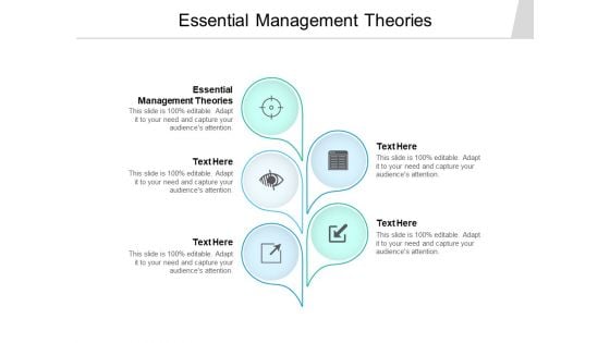 Essential Management Theories Ppt PowerPoint Presentation Portfolio Professional Cpb