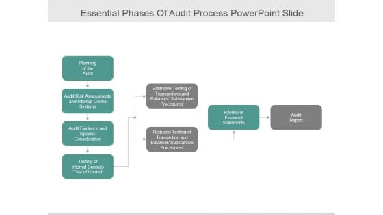 Essential Phases Of Audit Process Ppt PowerPoint Presentation Show