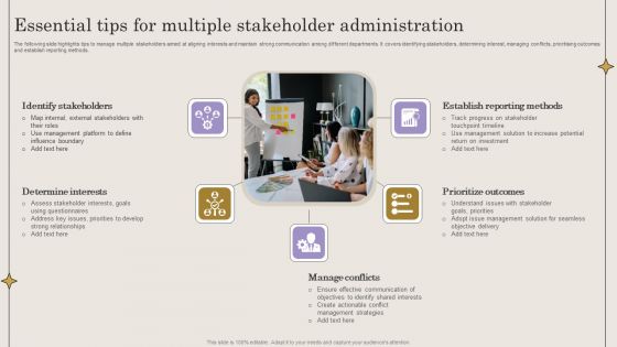 Essential Tips For Multiple Stakeholder Administration Introduction PDF