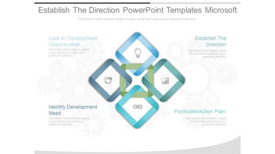 Establish The Direction Powerpoint Templates Microsoft