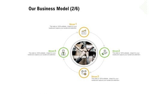 Establishing A Winning Business Model Our Business Model Ppt Professional Deck PDF