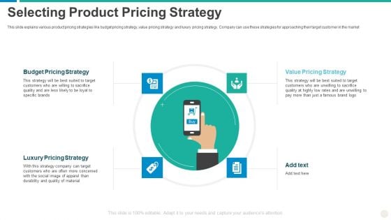 Establishing Successful Brand Strategy To Captivate Consumers Selecting Product Pricing Strategy Designs PDF