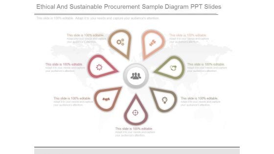 Ethical And Sustainable Procurement Sample Diagram Ppt Slides