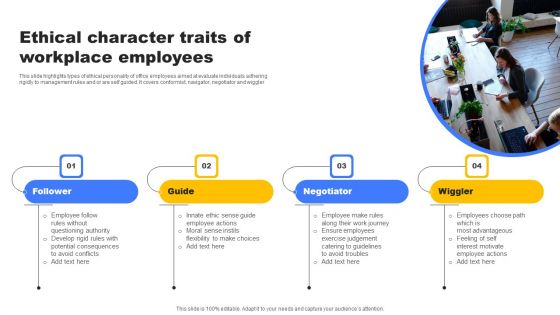 Ethical Character Traits Of Workplace Employees Information PDF