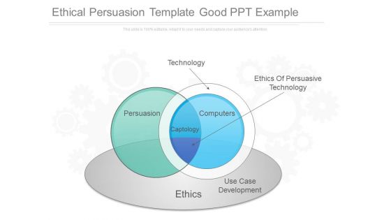 Ethical Persuasion Template Good Ppt Example