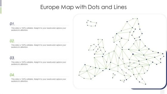 Europe Map With Dots And Lines Themes PDF