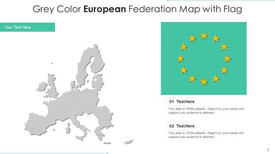 European Federation Map Flag Color Ppt PowerPoint Presentation Complete Deck With Slides