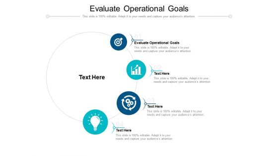 Evaluate Operational Goals Ppt PowerPoint Presentation Pictures Cpb Pdf