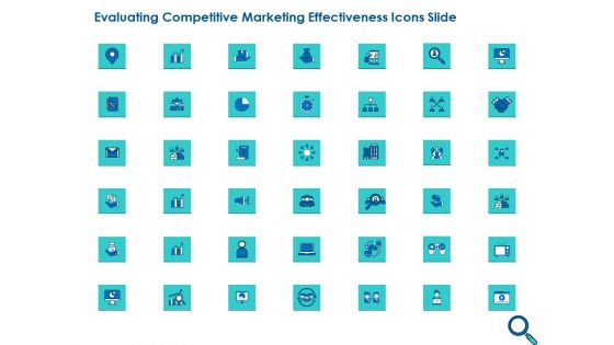 Evaluating Competitive Marketing Effectiveness Icons Slide Ppt Model Graphic Images PDF