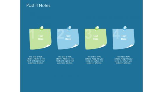 Evaluating Performance Post It Notes Ppt Pictures Deck PDF