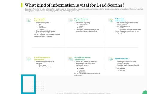 Evaluating Rank Prospects What Kind Of Information Is Vital For Lead Scoring Ppt Inspiration Graphics PDF