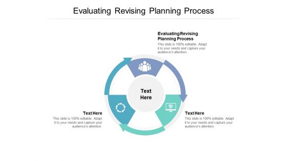 Evaluating Revising Planning Process Ppt PowerPoint Presentation Infographic Template Example Introduction Cpb