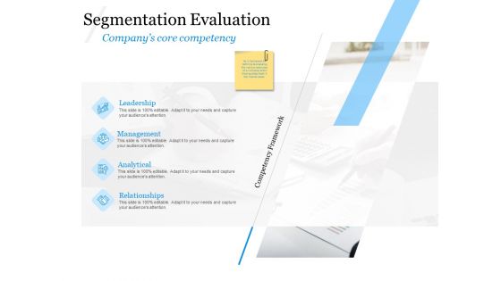 Evaluating Target Market Segments Segmentation Evaluation Analytical Ppt Show Guide PDF