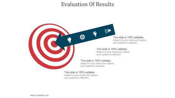 Evaluation Of Results Ppt PowerPoint Presentation Styles