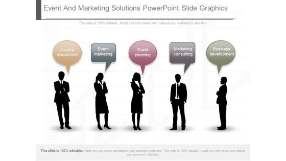 Event And Marketing Solutions Powerpoint Slide Graphics