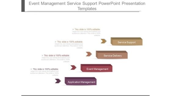 Event Management Service Support Powerpoint Presentation Templates