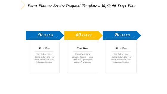 Event Planner Service Proposal Template 30 60 90 Days Plan Ppt Pictures Images PDF Event Planner Service Proposal Template 30 60 90 Days Plan Ppt Pictures Images PDF