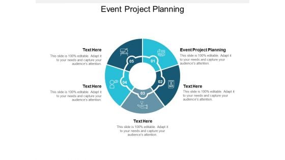 Event Project Planning Ppt PowerPoint Presentation Show Guidelines Cpb