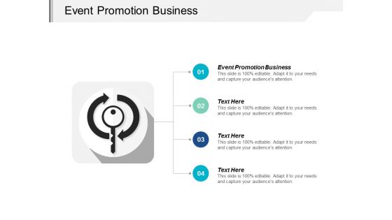 Event Promotion Business Ppt Powerpoint Presentation Infographics Portrait Cpb