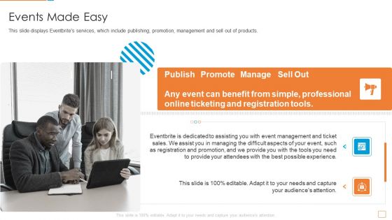 Eventbrite Financing Elevator Events Made Easy Sample PDF