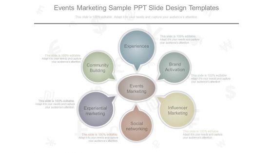 Events Marketing Sample Ppt Slide Design Templates