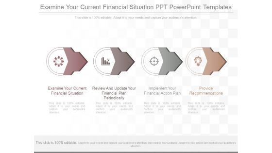 Examine Your Current Financial Situation Ppt Powerpoint Templates