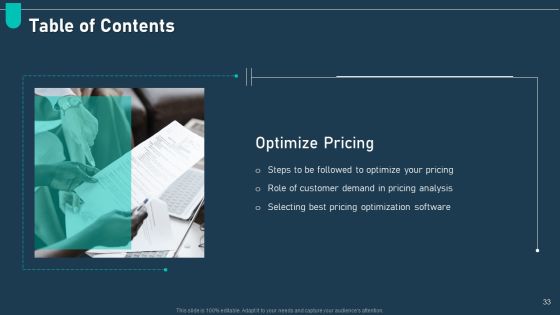 Examining Price Optimization In Organization Complete Deck Slide33