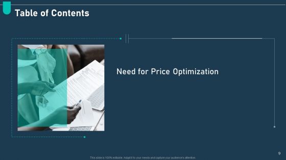 Examining Price Optimization In Organization Complete Deck