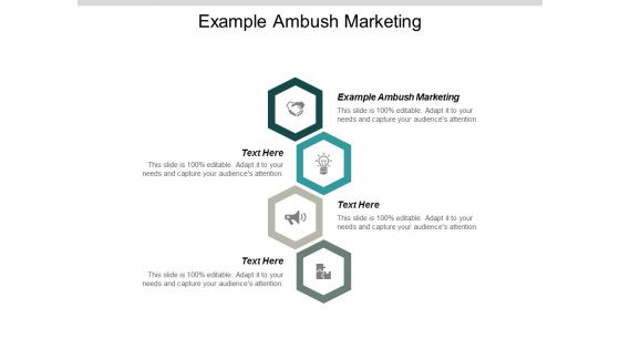 Example Ambush Marketing Ppt Powerpoint Presentation Icon Background Cpb